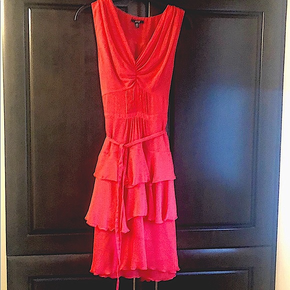 Jacob Dresses & Skirts - Jacob midi dress, sleeveless corset top with ruching in front and ruffles